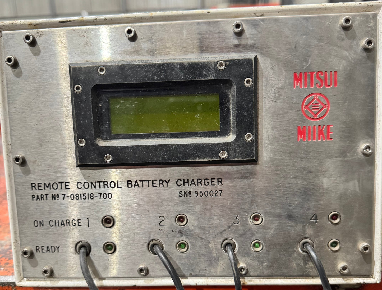 Pempek LOKN 4-Station Remote Control Battery Charger — Underground Mining