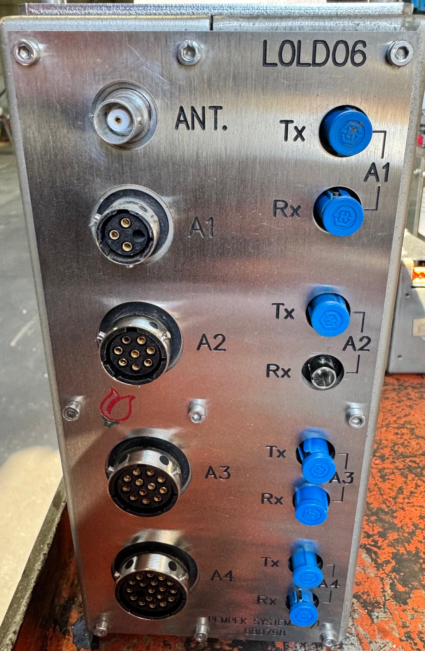 Pempek LOLD06 Obelix PLC / Remote Control Module — Underground Mining