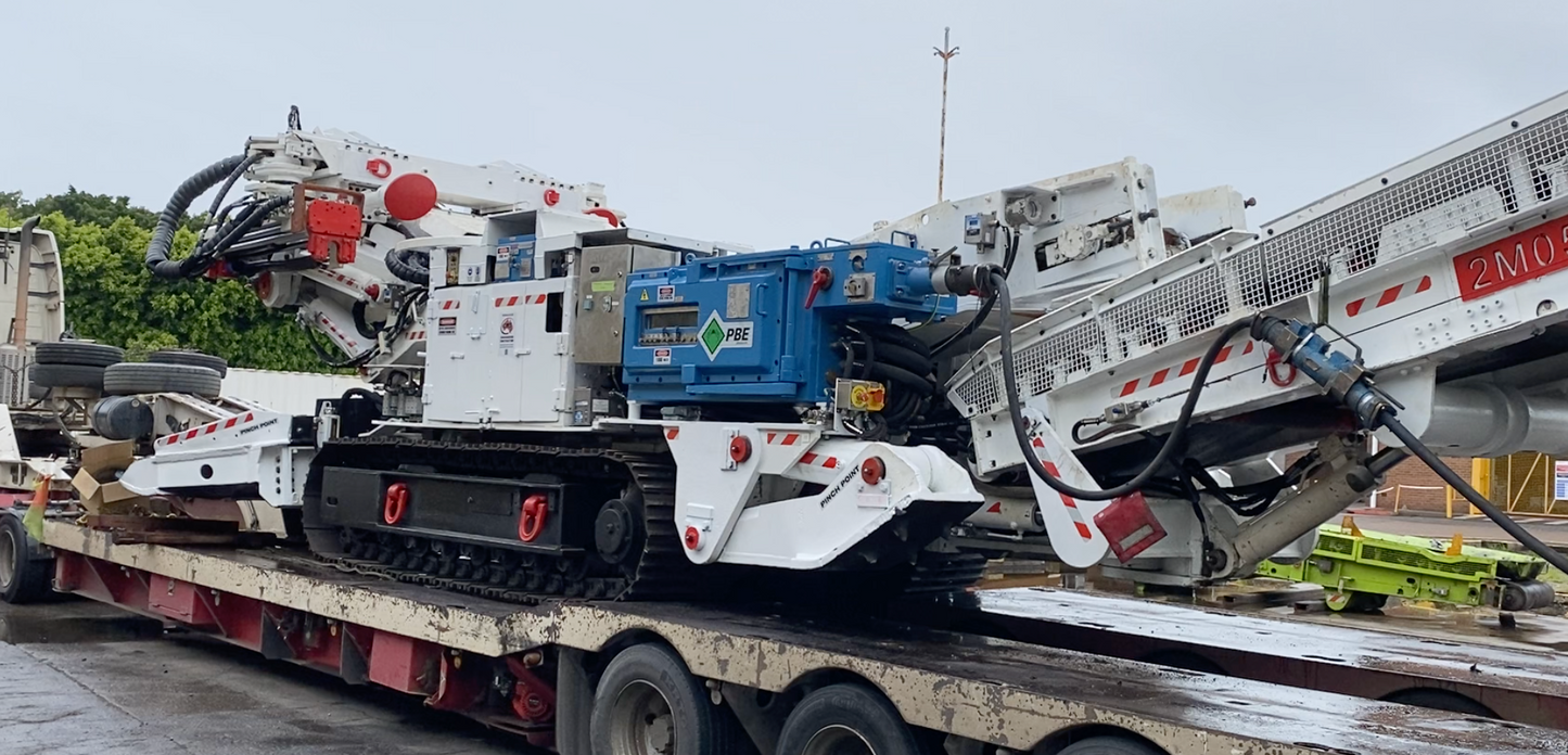 Mitsui S200MA Roadheader — 1000V Flameproof, Underground Coal (Enquire)