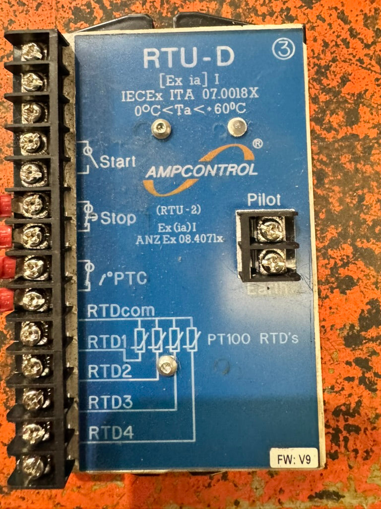 Ampcontrol RTU-D Remote Termination Unit — Underground Mining
