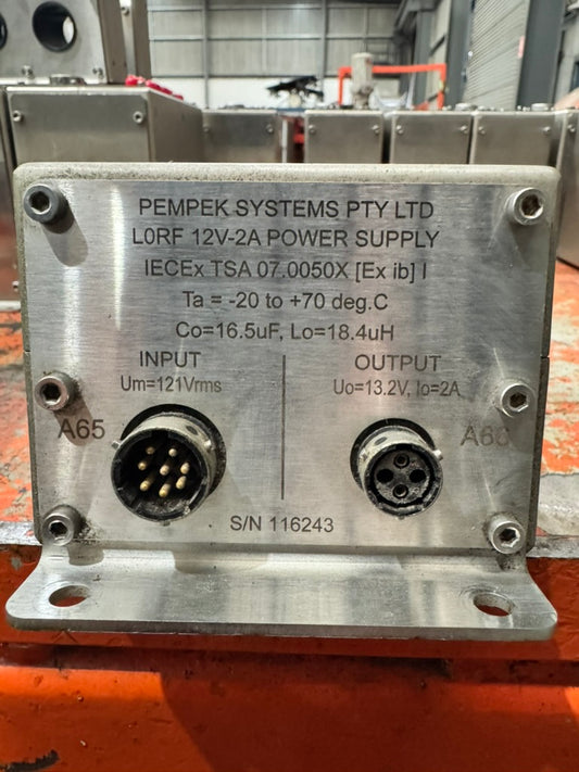 Pempek LORF 12V-2A Power Supply — 121V Input / 13.2V 2A Output