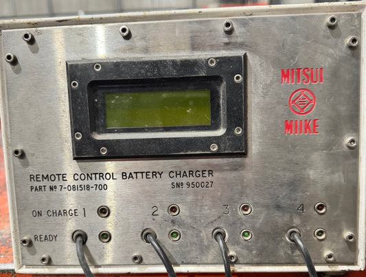 Pempek LOKN 4-Station Remote Control Battery Charger — Underground Mining