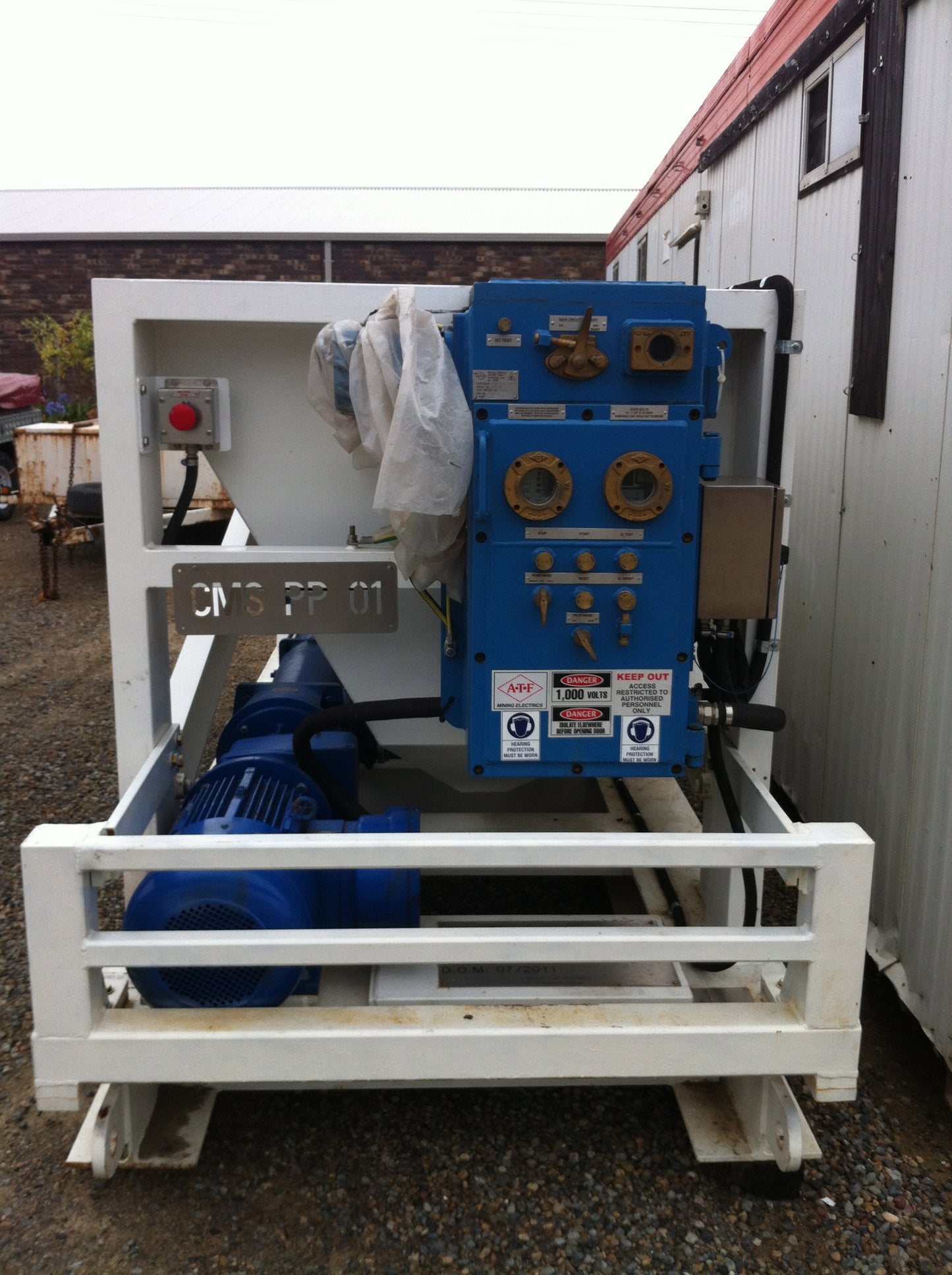 2× QDS Mine Dewatering Pods — 3,000L Hopper Tank, Mono Helical Rotor Pumps, 22kW 1000V (Sold as Pair)